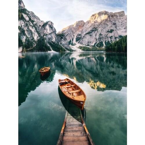 Canvas Size 5D Diy Diamond Painting Cross Stitch Kit Diamond Mosaic Embroidery " Landscape " Painting Square/Round Drill Gift