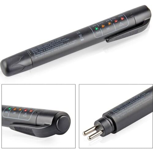 Automobile Brake Fluid Detector Led Display Diagnosis Tool Automobile Oil Temperature Detection Universal Brake Fluid Digital Pe