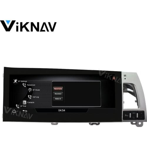 10.2 inch Android car multimedia player for AUDI Q7 2010-2015 auto radio stereo video player tape recorder BT FM Tesla Style