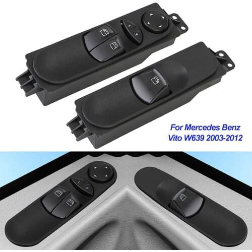Car Window Switch For Mercedes Benz Vito W639 2003-2012 Auto Accessories Front Left Right Door Button 6395450913/6395451413