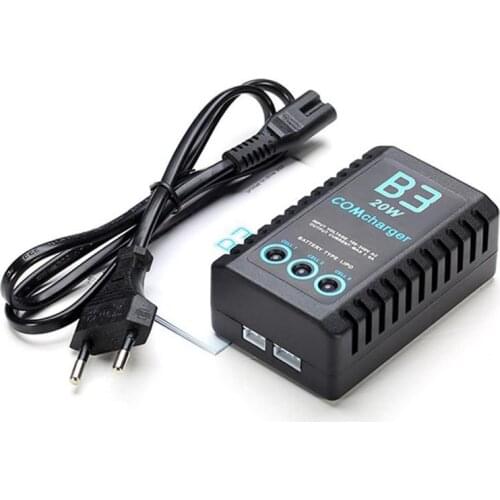 B3 20W 11.1V 2S- 3S Lipo Battery Balance Charger for RC Drone