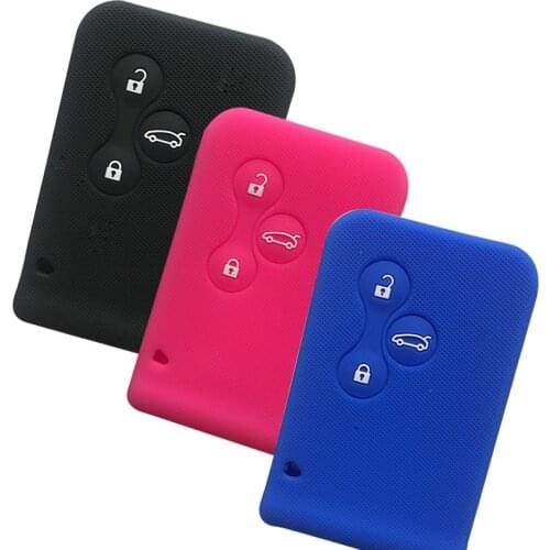 Key Holder For Renault Scenic Clio Logan Megane 2 3 Koleos 3 Button Car Key Cover Case