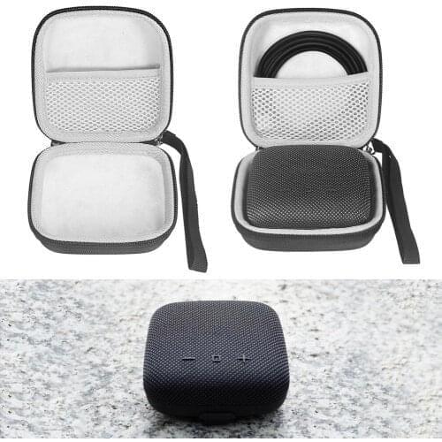 EVA Blue tooth Speaker Case For Tribit StormBox Micro Portable Storage 360-degree Zipper Anti-scratch Shockproof Semi-waterproof