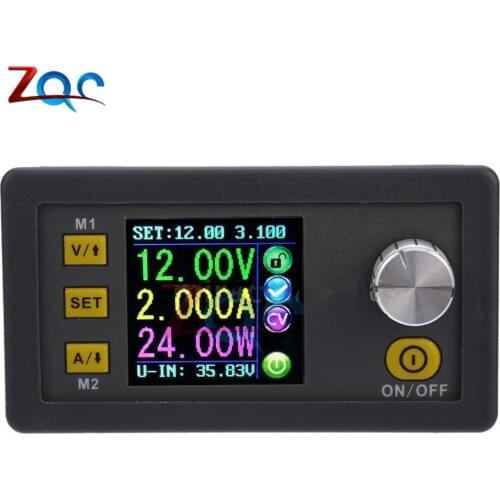 DPS3003 0-32V 3A Constant Voltage Current Step down Programmable Power Supply Module buck Voltage Converter color LCD Voltmeter
