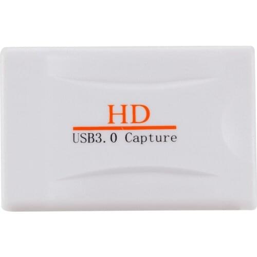 HD USB 3.0 Capture HDMI-Compatible Video Capture Dongle 1080P 60FPS Cap HD Game Video Capture Card Live Streaming Record