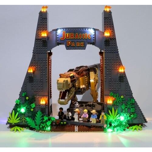 Lepining 61001 Creatives Toys Compatible With 75936 T. rex Rampage Dinosaur Building Blocks Brick Assembly Kids Christmas Gift