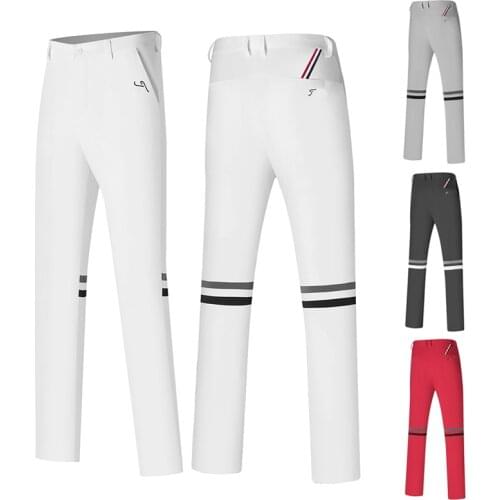 Summer Golf Clothing Mens Pants Sports Leisure Golf Pants Breathable and Quick-Drying Moisture Wicking Free Home