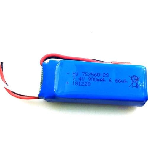 XK X520 Battery 7.4V 900MAH Lipo Battery For XK X520 RC Airplane Spare Parts Accessories XK X520 Battery