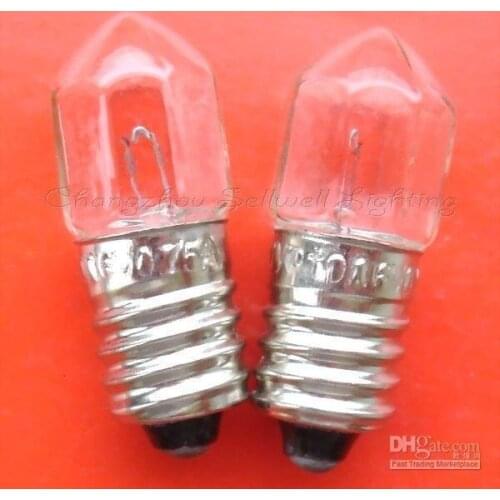 Small lighting lamps 6v 0.75a e10 A580