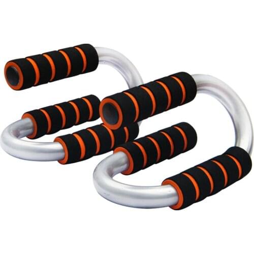 S-Shaped Push-Up Bracket Non-Slip Foam Handle Abdominal Muscle Exercise Training Home Gym Fitness Equipment