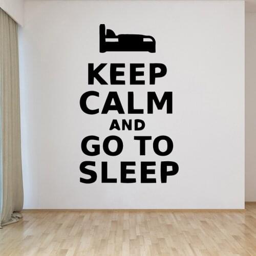 Modern Sleep Phrase Tags Wall Stickers Modern Fashion Wall Sticker Kids Room Nature Decor Removable Mural