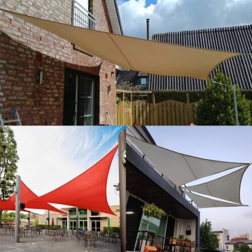 Outdoor Waterproof 2.5X3/3X3/4X4X4 Garden Swimming Pool Outdoor Beach Camping UV Proof Awning Waterproof Sunscreen Awning