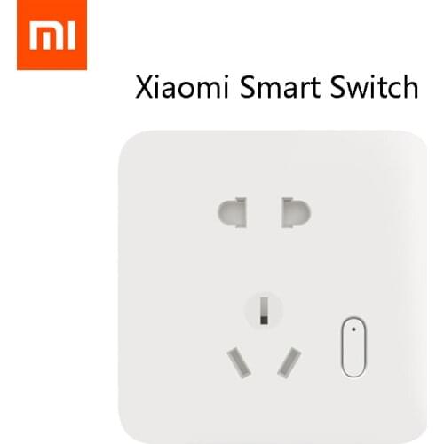 Xiaomi Smart Wall Socket Wireless Wall Outlet Wall Switch Bluetooth Mesh Connection Socket Work For Mijia Mi Home APP