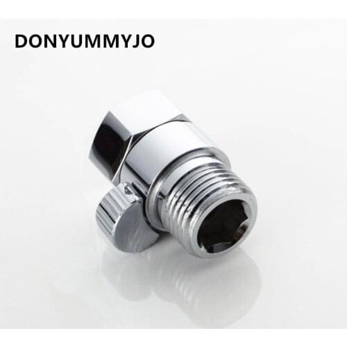 10pcs/package G1/2' Head Shut Off Stop Switch For Shower Flow Contoller Shut OFF Water Saver Valve For Shower Head Hand Sprayer