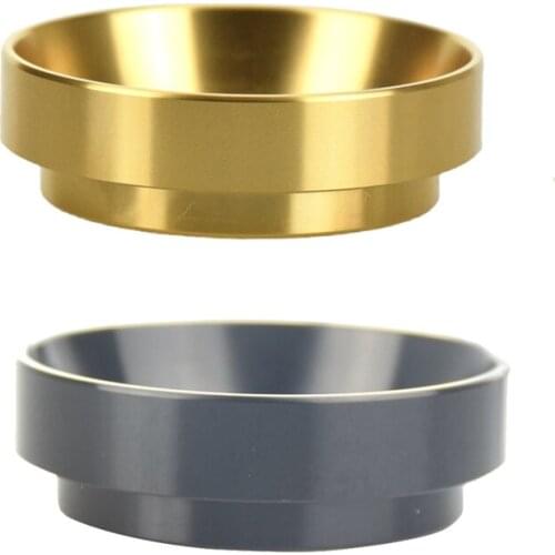 2pcs 58mm Espresso Dosing Funnel Rings Replacement Coffee Distribution Tool for Semi-Automatic Machine