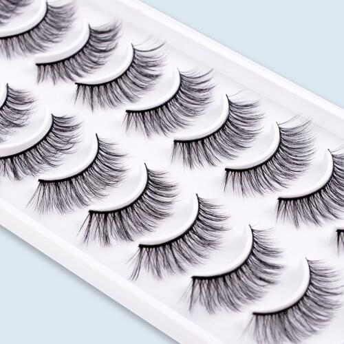 3D Mink Lashes Natural False Eyelashes Dramatic Volume Fake Lashes Makeup Eyelash Extension Cosmetic Tool