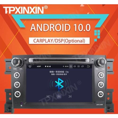 4+64G For Suzuki Grand Vitara 2005-2012 Android Car Stereo Tape Recorder Multimedia Audio Video Player GPS Navigation HeadUnit