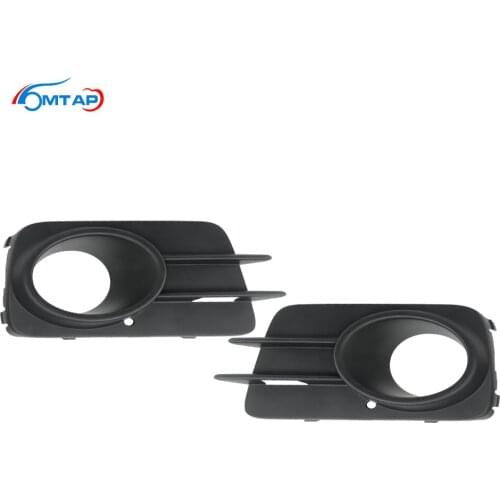 Car Fog Light Fog Lamp Cover Shield Garnish Trim For Volkswagen For Tiguan 2010 2011 2012 Without Chroming Type