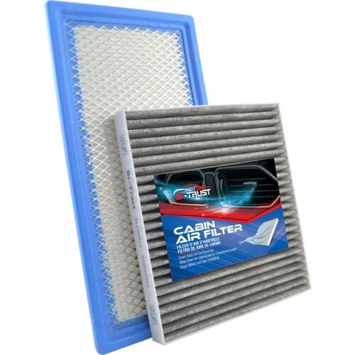 Bi-Trust Engine & Carbon Cabin Air Filter for Dodge Caliber 2007-2010/Jeep Compass 2007-2010/Jeep Patriot 2007-2010