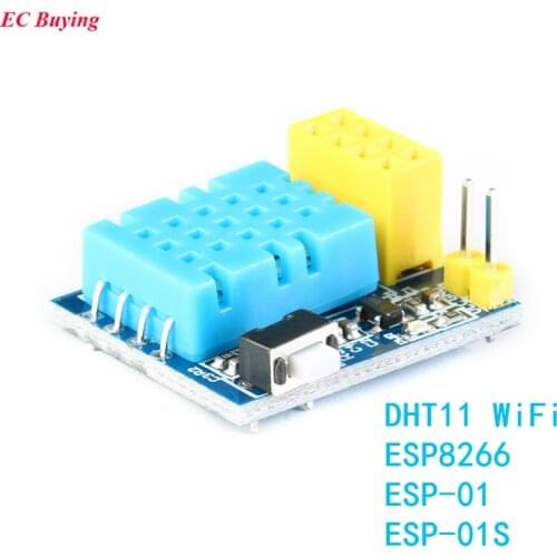 ESP8266 ESP-01 ESP-01S DHT11 Temperature Humidity Sensor Module Sensors Wifi NodeMCU ESP01 ESP01S IoT Smart Home