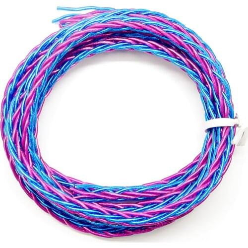 FENGRU 7N 8 Shares 152 Cores Pure single crystal copper Replacement Audio Cable Earphone Maintenance Wire Earphone Accessories