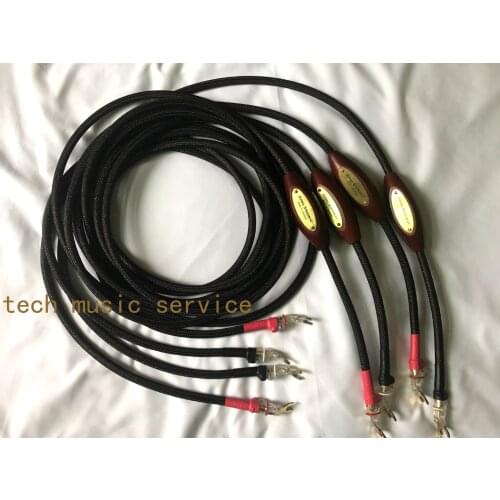 HI-End tech music service-Jorma Design Statement speaker cable with WBT-0681Cu -4 PCS
