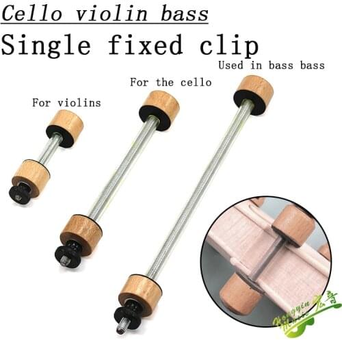 Violin making and repair tool Big violin and bass guitar clamp tool glued open cracks
