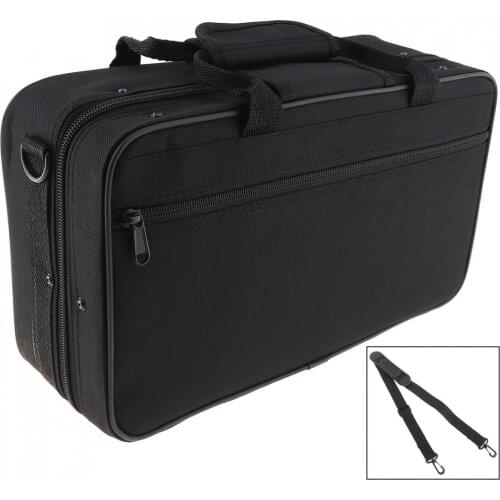 Clarinets Pocket Oxford Cloth Gig Bag with Water Resistant Adjustable Single Shoulder Strap Foam Cotton Padded for Clarinet