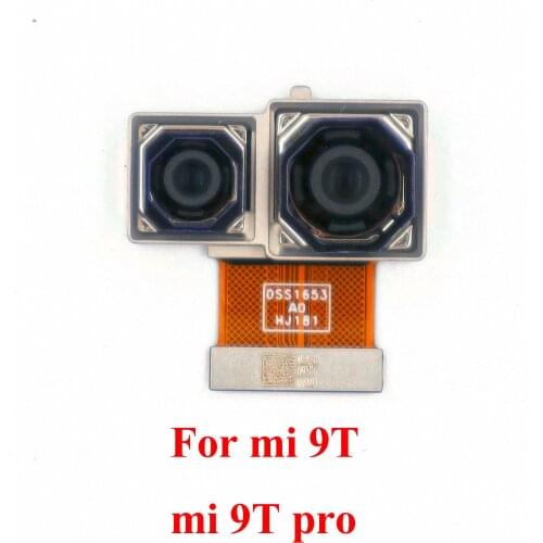 Original dual Rear Facing Camera Module with Flex Cable Ribbon for xiaomi 9T& mi 9T pro Back camera