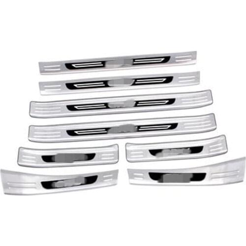 Stainless Steel Internal and external Scuff Plate/Door Sill decorative plate pedal for Honda CRV CR-V 2017-2021Car styling