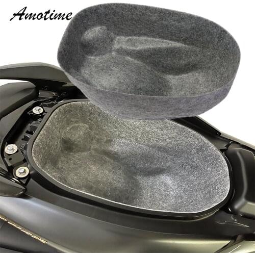 New Motorcycle Storage Box Felt Accessories Trunk Lining Seat Bucket Protector For YAMAHA NMAX 155 nmax155 2020 2021 NMAX 125