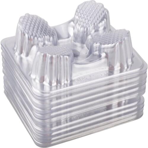 Melon And Squash Cradles Plastic Tray Holds Up To 20 Lbs 50pcs 140x113mm Pots Plant & Garden Support Protector Transparent Box