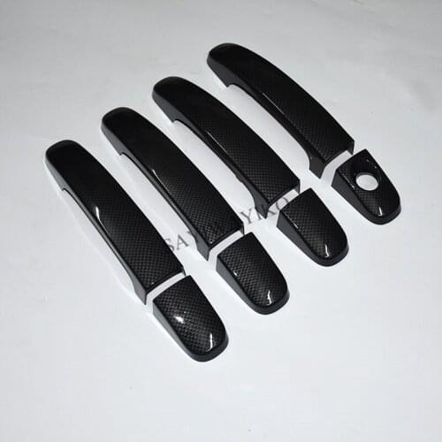 FIT FOR RANGER 2012-2018 Door Handle bowl cover ABS black outside handle cover FIT for ranger T6 T7 XLT