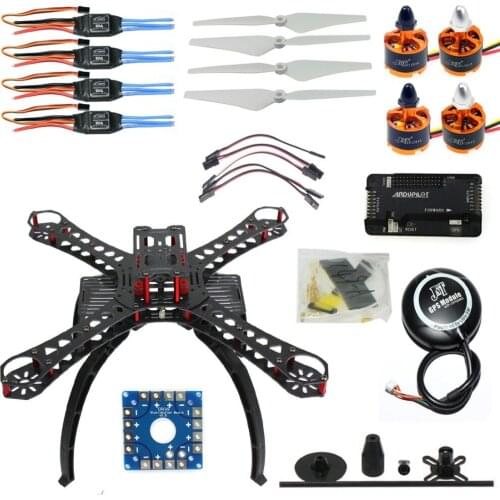 DIY RC Drone Quadrocopter X4M380L Frame Kit APM 2.8 Flight Control GPS F14893-K