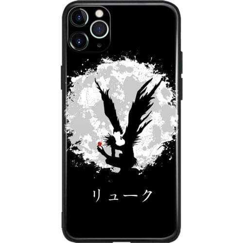 Shinigami ryuk Death Note Poster Glass Soft Silicone Phone Case Cover Shell for IPhone SE 6s 7 8 Plus X XR XS 11 12 Mini Pro Max