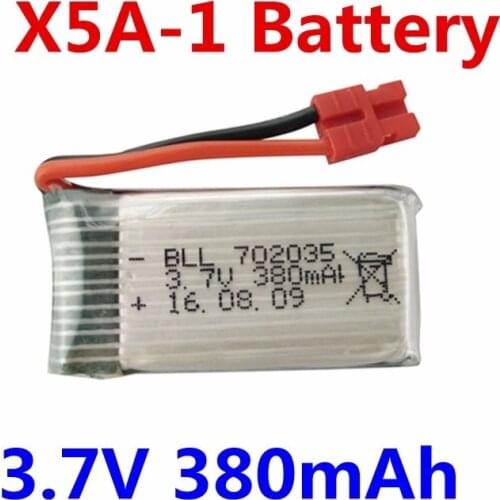 Syma X5A-1 X15 X15c X15W Rc Quadcopter Parts 3.7V 380mAh Battery