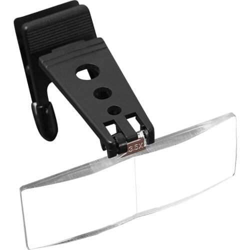 Clip Magnifier Glasses-Type Magnifying Glass, Wooden Horse-Type Surgical Magnifying Glass, Three Sets Of Lenses