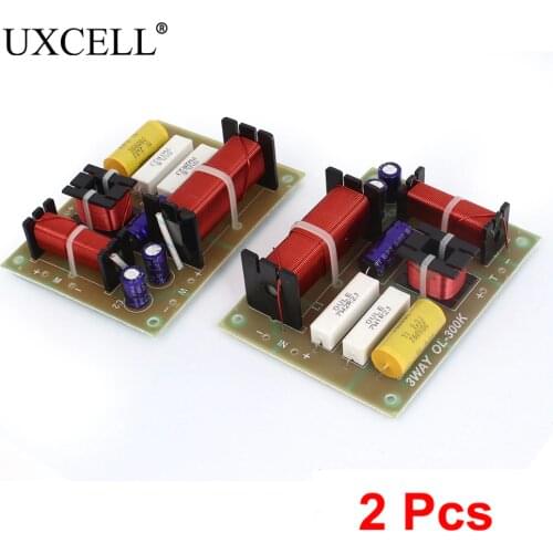 UXCELL 2PCS 180W HiFi Crossover Filters Frequency Divider 3-Way Speaker System Audio