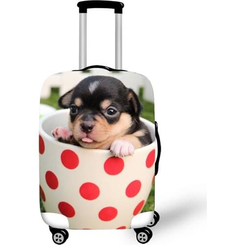 3D rock design Case coverHot Air Balloon Travel accessories unicorn Anti dust Luggage protective covers Protective suitcase case