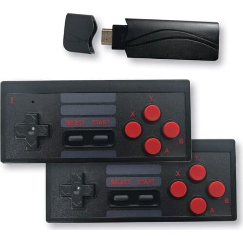 1pcs Built-in 620 Video Game Console Mini FC Classic Wireless Bluetooth Handle NES Mini Game Console