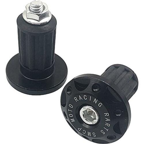 2Pcs Universal Motorcycle Aluminum Handlebar Gear Balanced Plug Slider Handle Bar End Weights Grips Cap