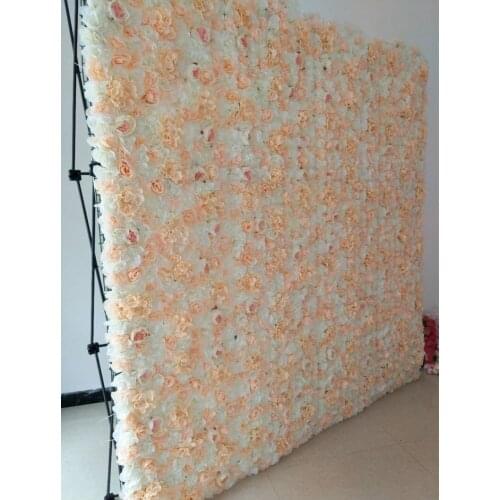 60x40cm each Piece Peony Hydrangea Rose Flower Wall Panels for Wedding Backdrop Centerpieces Party Decorations 12pcs/lot