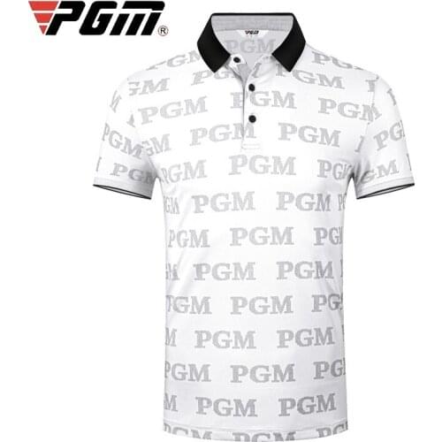 Mens Golf T-shirt Short Sleeve Shirt Polo-shirt Elastic Uniforms Sports Golf Tennis Wear Golf Clothing for Men A80002