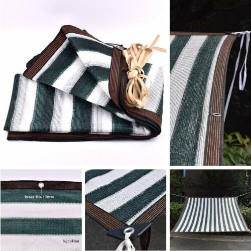 HDPE Anti-UV Sun Shading Net Outdoor Awning Garden Succulent Plant Cover Shelter Sunshade Net Swimming Pool Shade Sail Sunblock