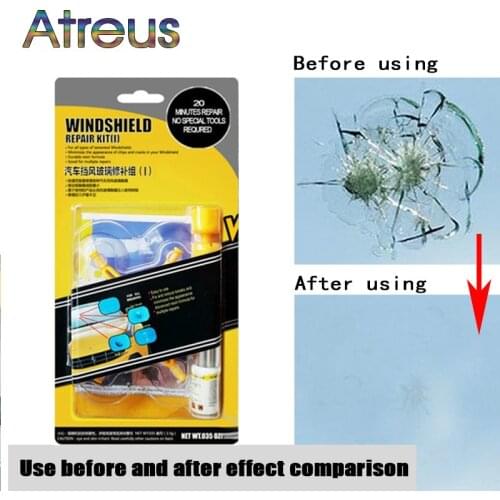 Car Styling Window Glass Scratch Crack DIY Repair Tool For Mercedes Benz Accessories W205 W204 W203 W212 Honda Civic Fit Crv dio