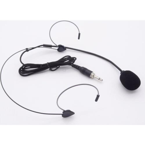 Mini Head-mounted Wired Microphone MIC condenser Microfono For Voice Amplifier Speaker Professional Wired Headset Microphone