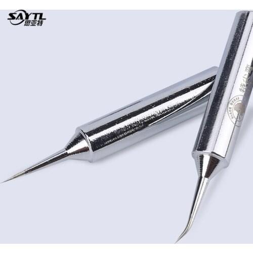 Very Sharp Soldering Iron Tips 900M-T-I/B900M-T-IS Oxygen-free Copper Fly Line Welding Tips Solder Iron BGA DIY Repair Tools