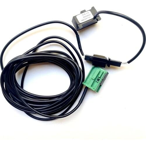 Bluetooth Wire Harness Cables + Microphone For VW Audi A4 A6 with RNS315 RNS510 MFD3 CD Player Headunits