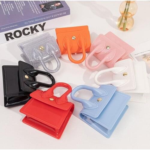 Womens Mini Bags 2021 Summer New Silicone Chain Female Bag Shoulder Diagonal Bag Jelly Bag Handbags Female Mini Satchel