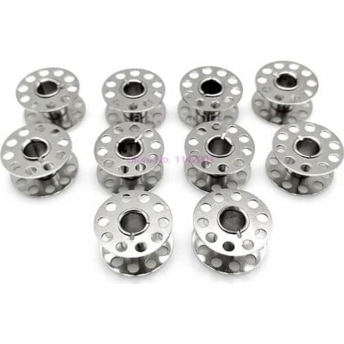 5000pcs Metal Bobbins Spool Sewing Craft Tool Stainless Steel Sewing Machine Bobbins Spool